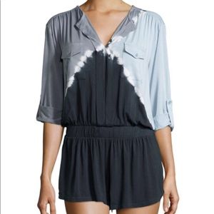 Young Fabulous & Broke Malik Tie-Dye Romper, Sz S